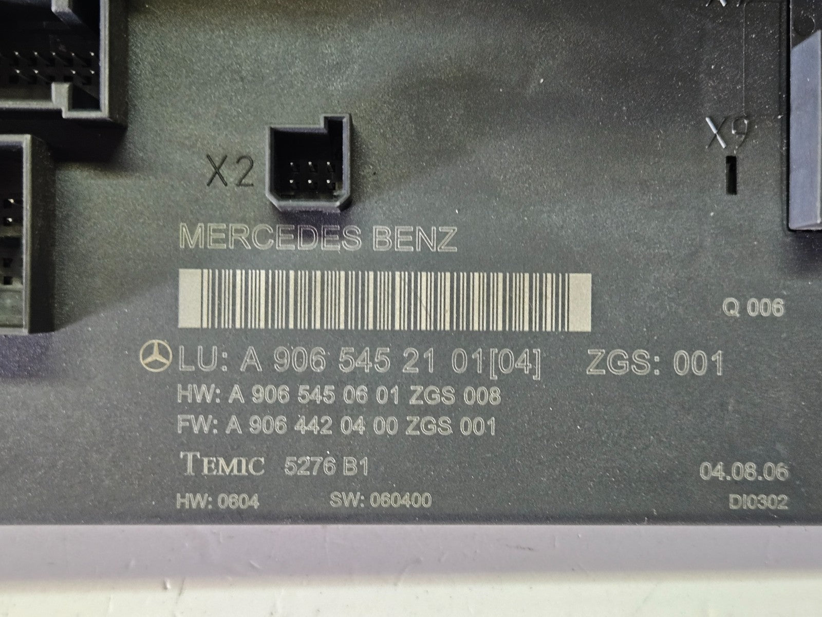 Mercedes Sprinter Sicherungskasten Steuergerät A 9065452101 A 9065450601 ♻️ #2