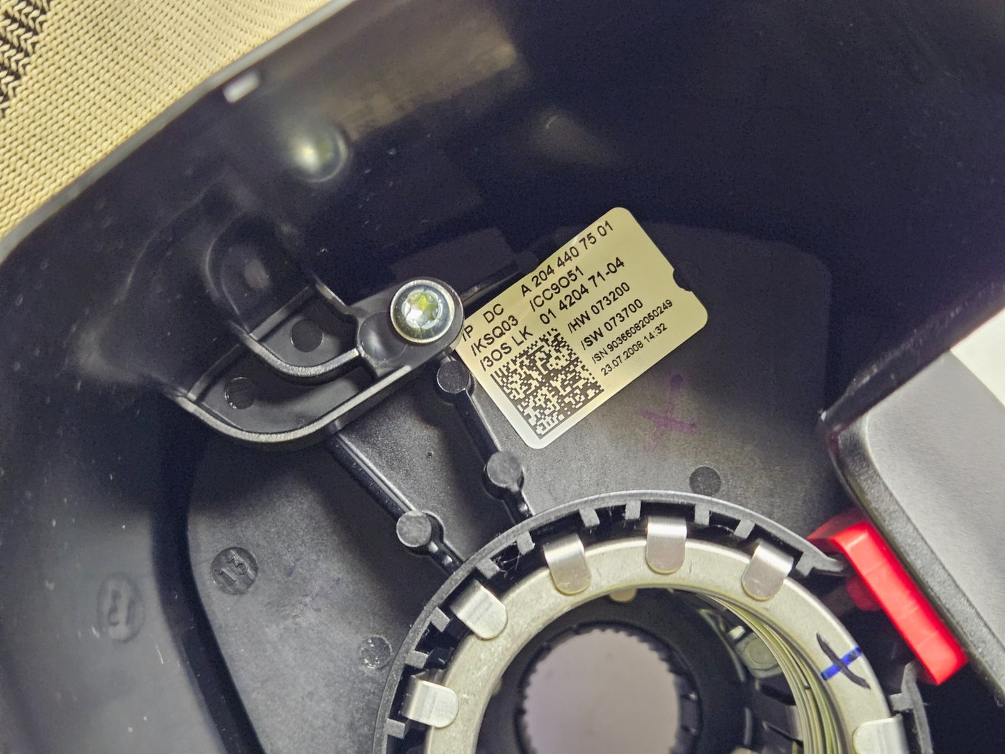 Mercedes C-Klasse Kombischalter Schleifring A 2044407501 HW073200 SW073700 ♻️