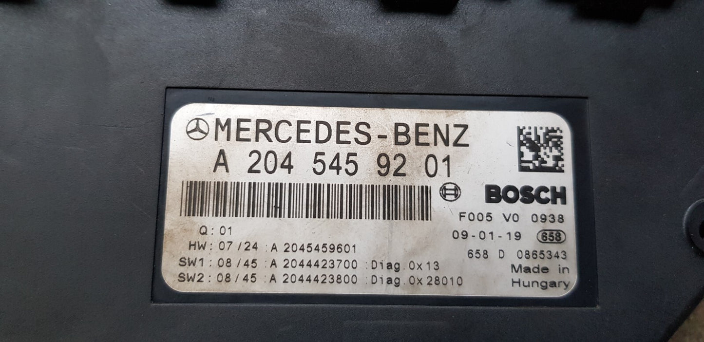 Mercedes W204 SAM Steuergerät A 2045459201 A 2045459601