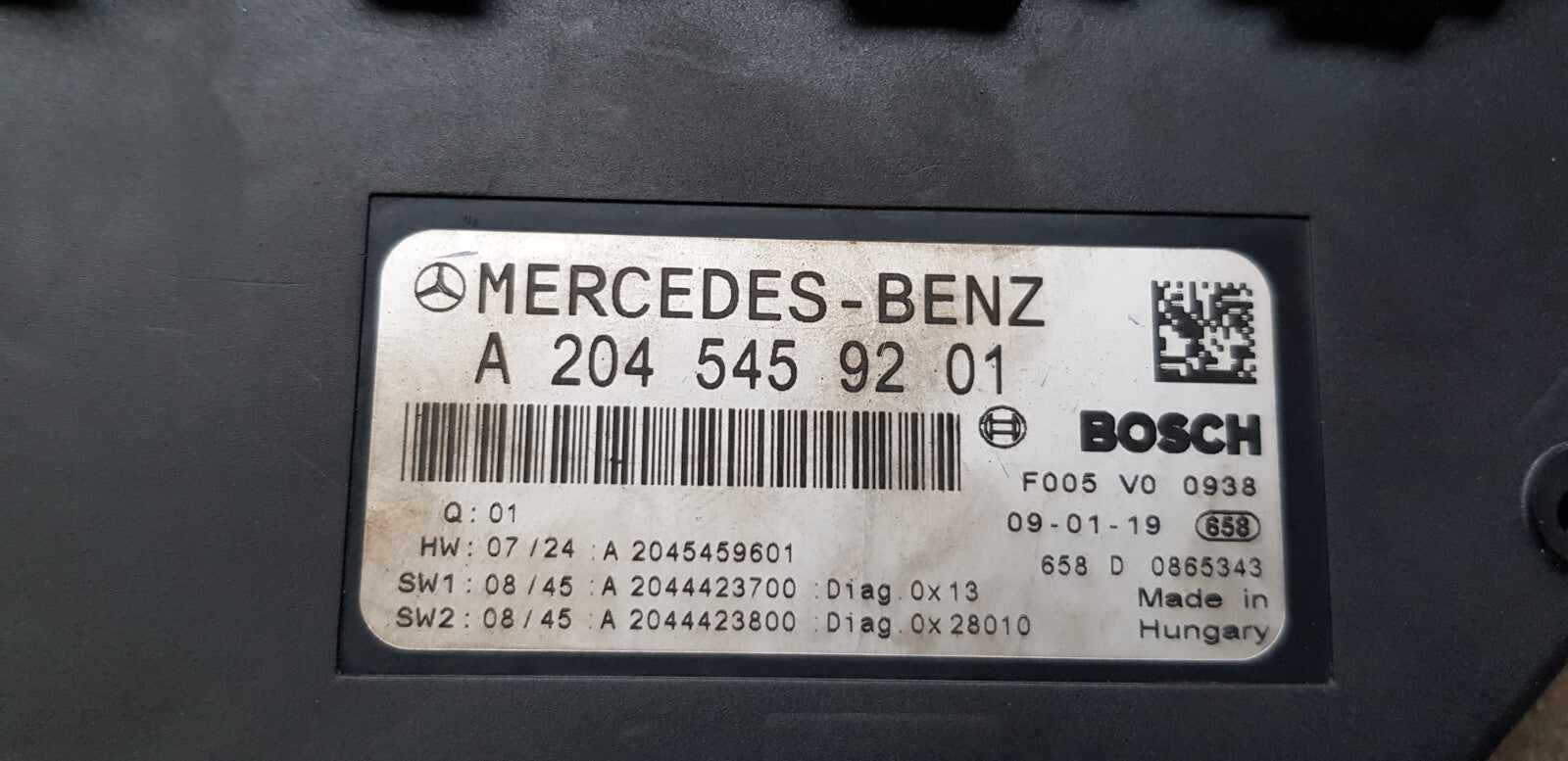 Mercedes W204 SAM Steuergerät A 2045459201 A 2045459601