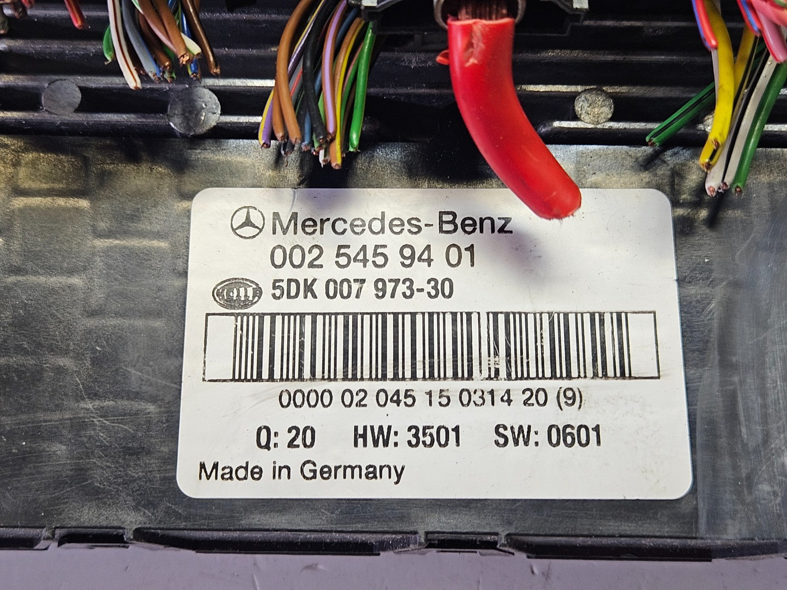 Mercedes W203 Sicherungskasten SAM Steuergerät 0025459401 5DK007973-30 ♻️