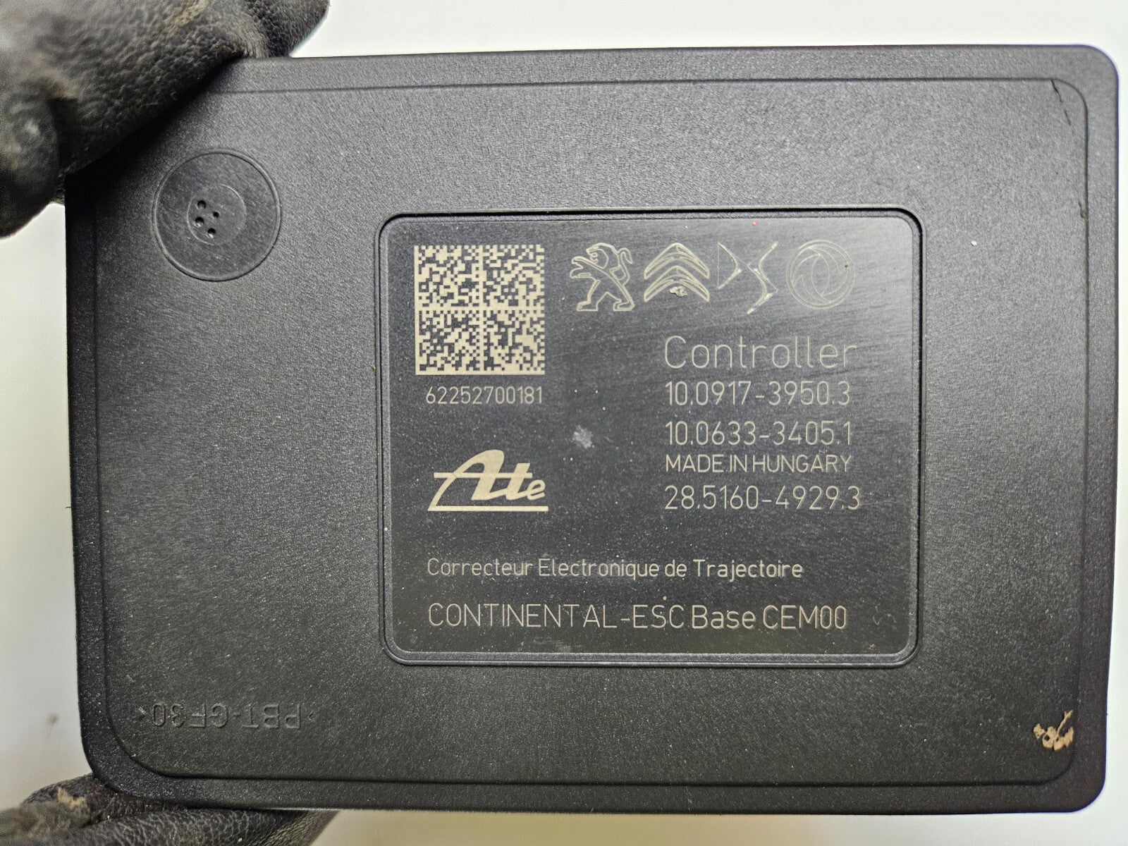 Opel Corsa Schaltg. ABS Hydraulikblock Steuergerät 9846124480 10.0917-3950.3 ♻️