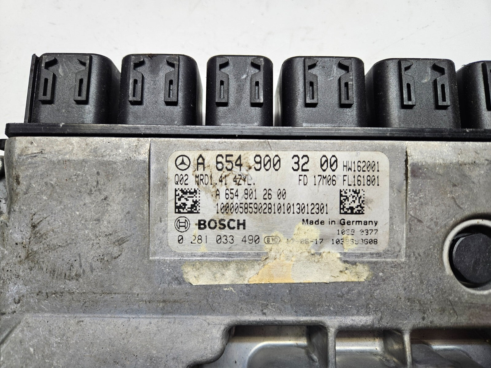 Mercedes Motorsteuergerät Steuergerät A 6549003200 0281033490 ♻️