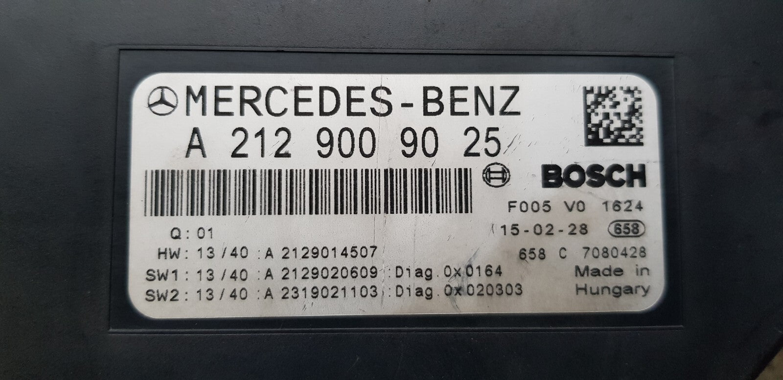 Mercedes W207 W212 SAM Steuergerät A 2129009025 A 2129014507