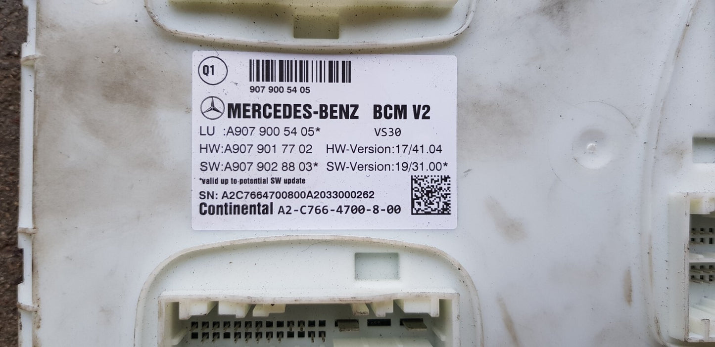 Mercedes Sprinter Komfortsteuergerät Steuergerät A 9079005405 A 9079017702