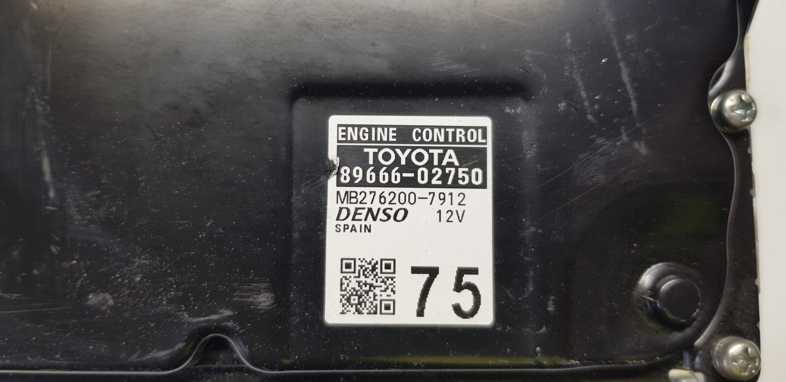 Toyota Motorsteuergerät Steuergerät 89666-02750 MB276200-7912