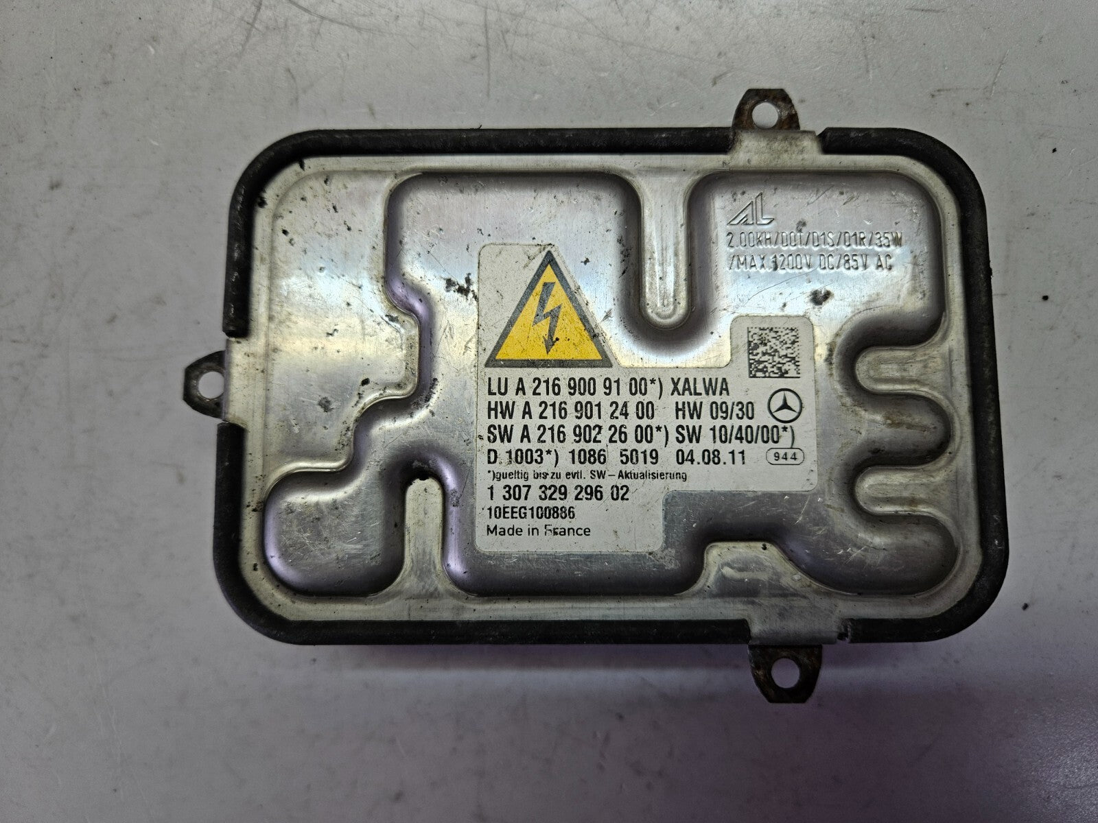 Mercedes W216 W221 Xenon Scheinwerfer Steuergerät A 2169009100 A 2169012400 ♻️