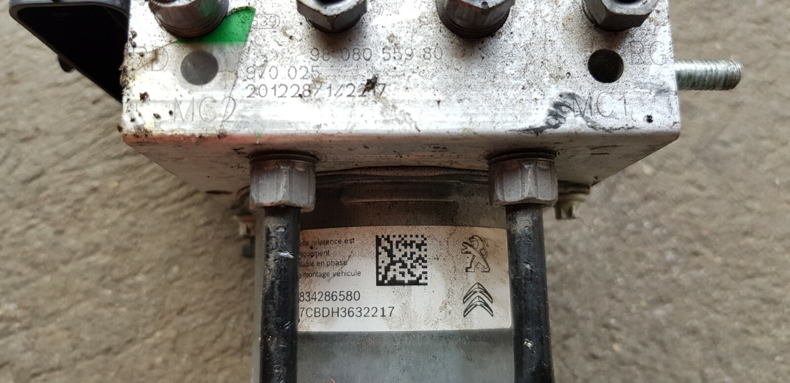 Opel ABS Hydraulikblock Hydraulikaggregat 9834286580 9808055980 0265956240