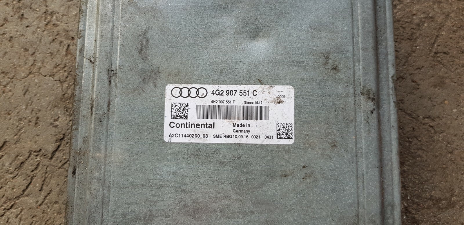 Audi A6 A7 Motorsteuergerät Steuergerät 4G2907551C 4H2907551F