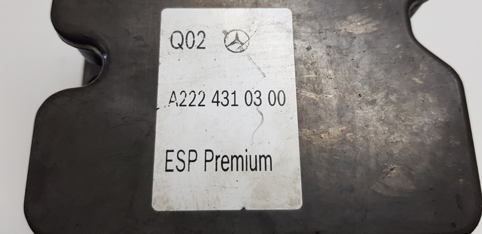 Mercedes W217 W222 ABS Hydraulikblock Pumpe Steuergerät A 2224310300 0265956109
