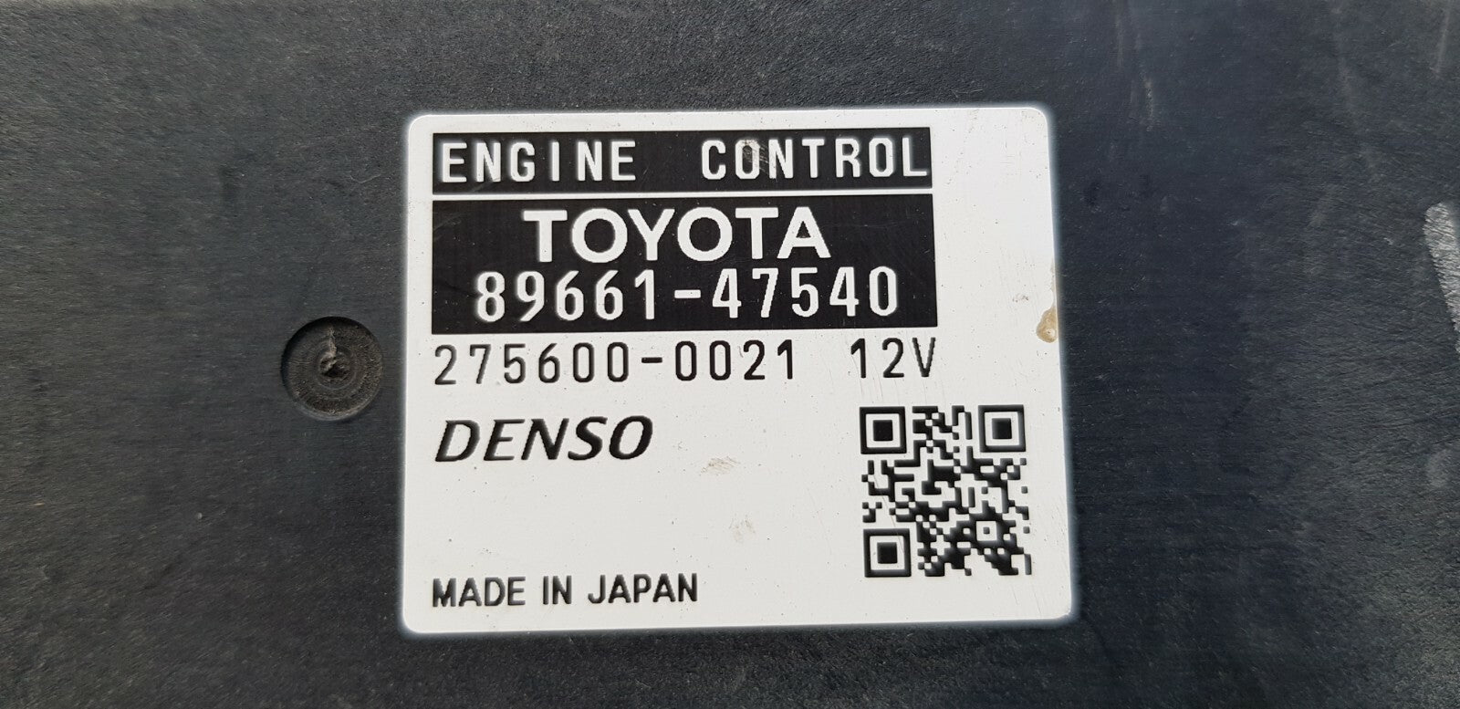Toyota Motorsteuergerät Steuergerät 89661-47540 275600-0021
