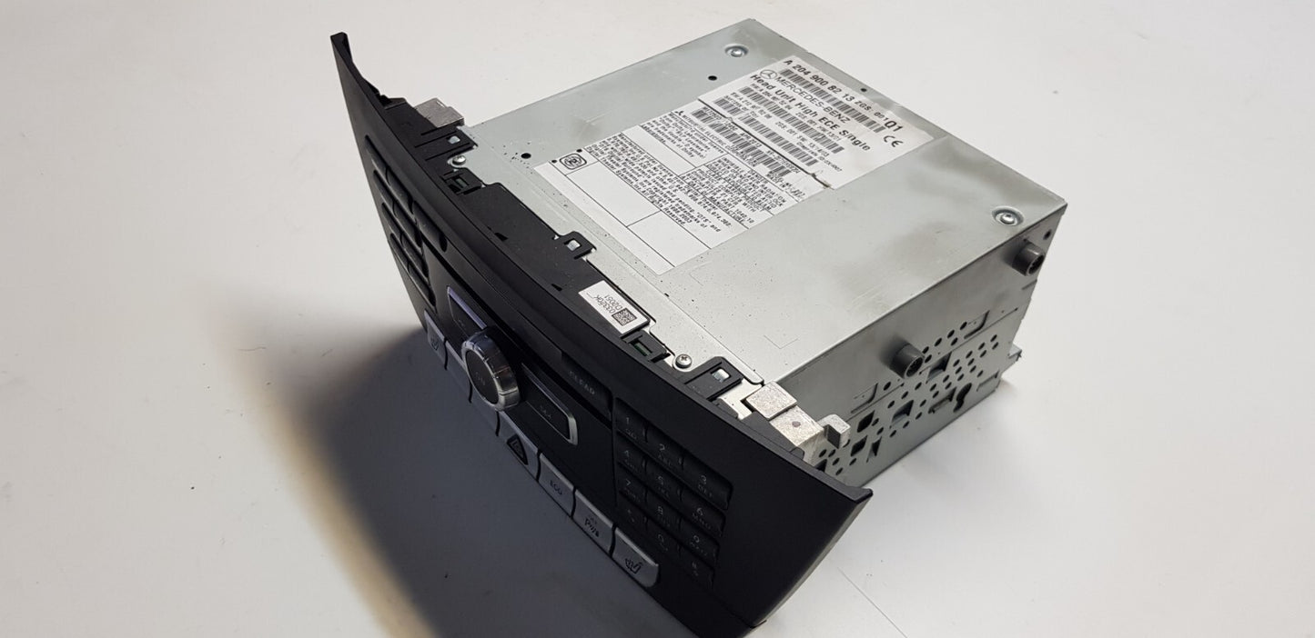 Mercedes W204 Headunit Navigation Comand A 2049008213 A 2049015204 mit PIN Code
