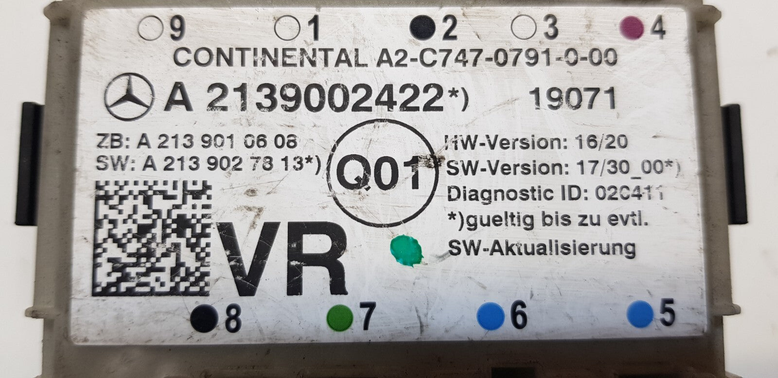 Mercedes Türsteuergerät Steuergerät A 2139002422 A 2139010608