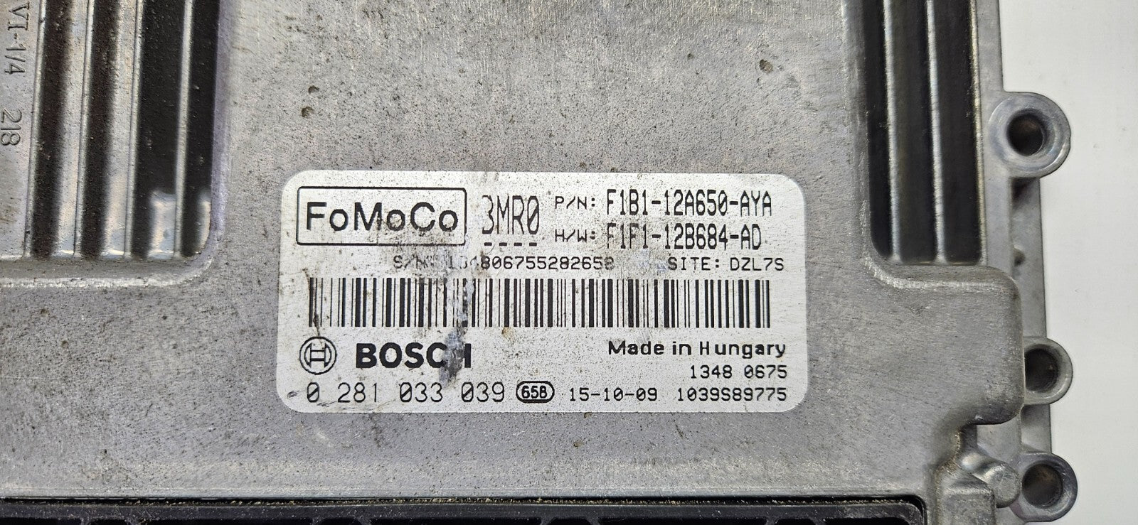 Ford Motorsteuergerät Steuergerät F1B1-12A650-AYA 0281033039 PLUG & PLAY ♻️