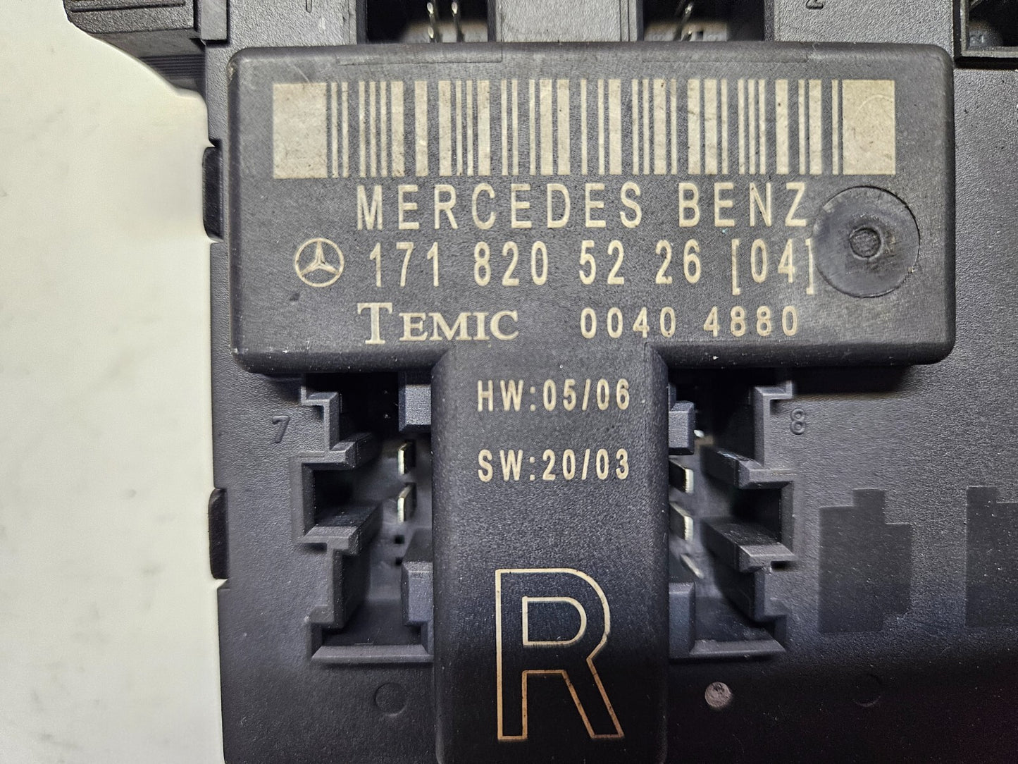Mercedes SLK R171 Türsteuergerät Steuergerät 1718205226