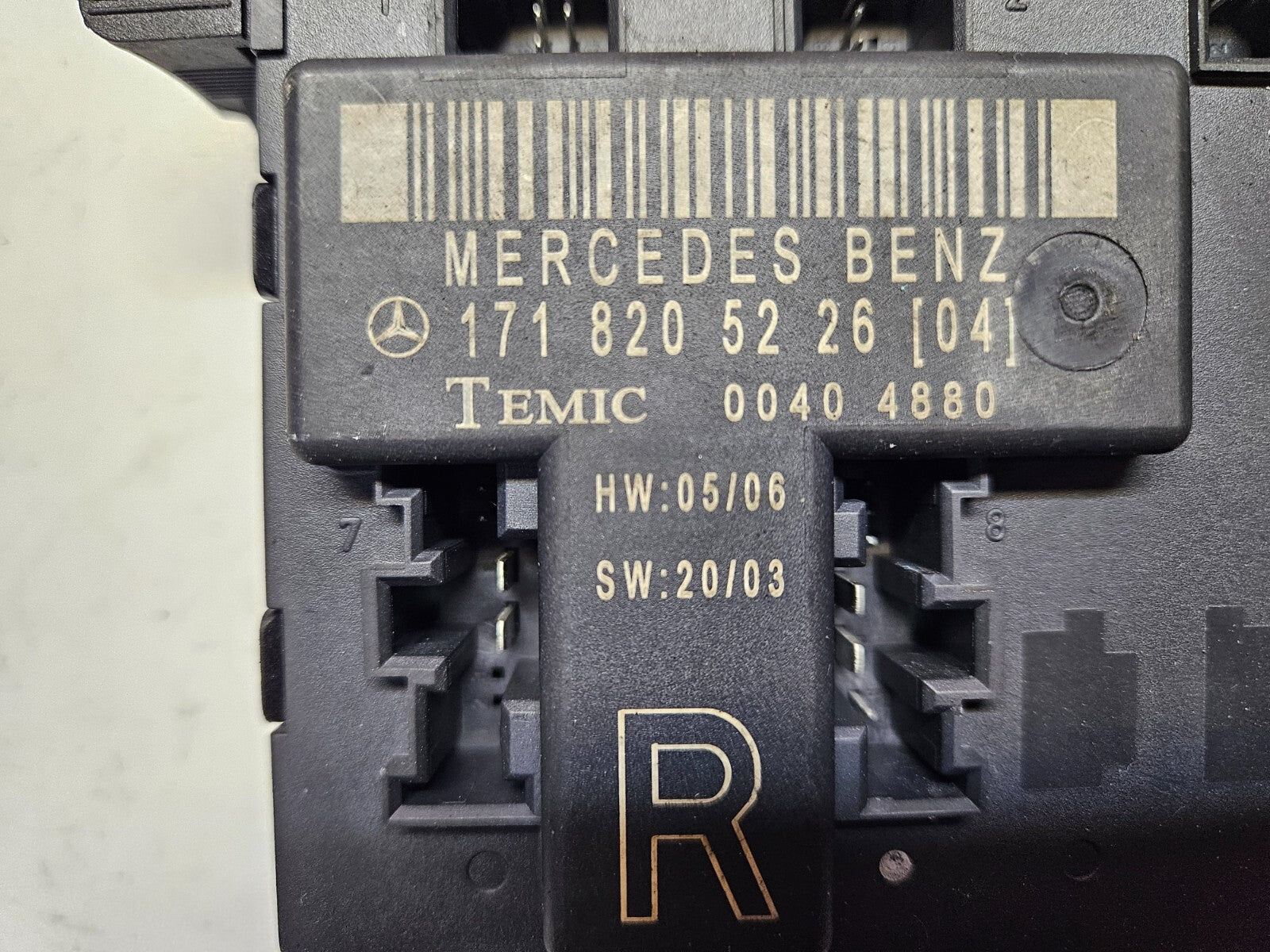 Mercedes SLK R171 Türsteuergerät Steuergerät 1718205226
