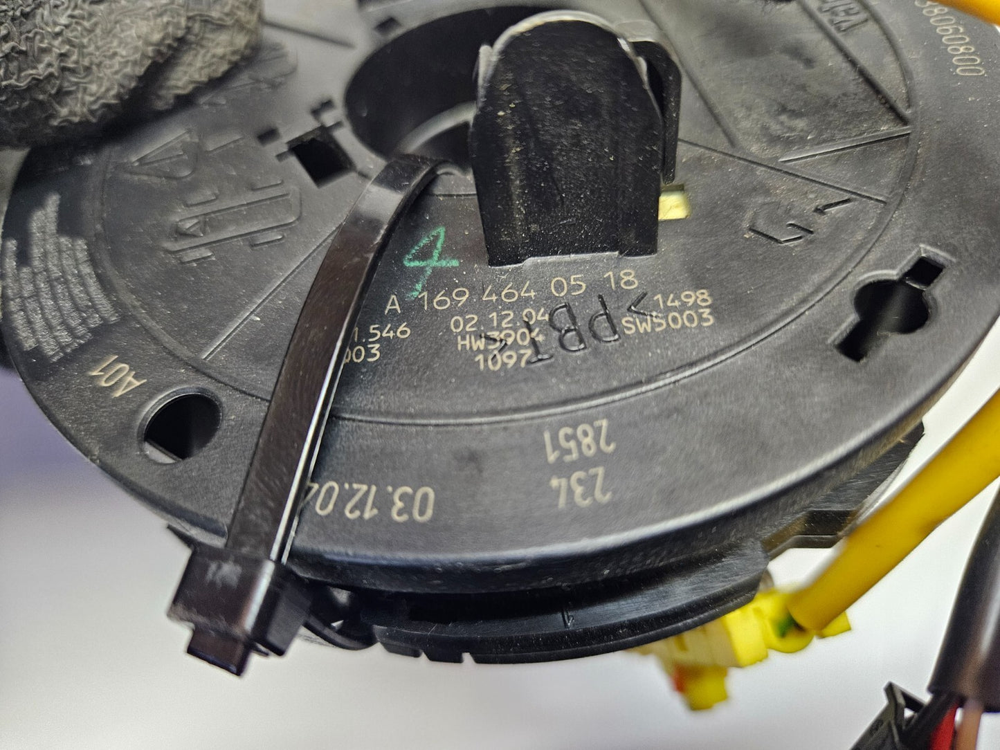 Mercedes A B C CLK Schleifring Lenkwinkelsensor A 2035406245 A 1694640518 ♻️