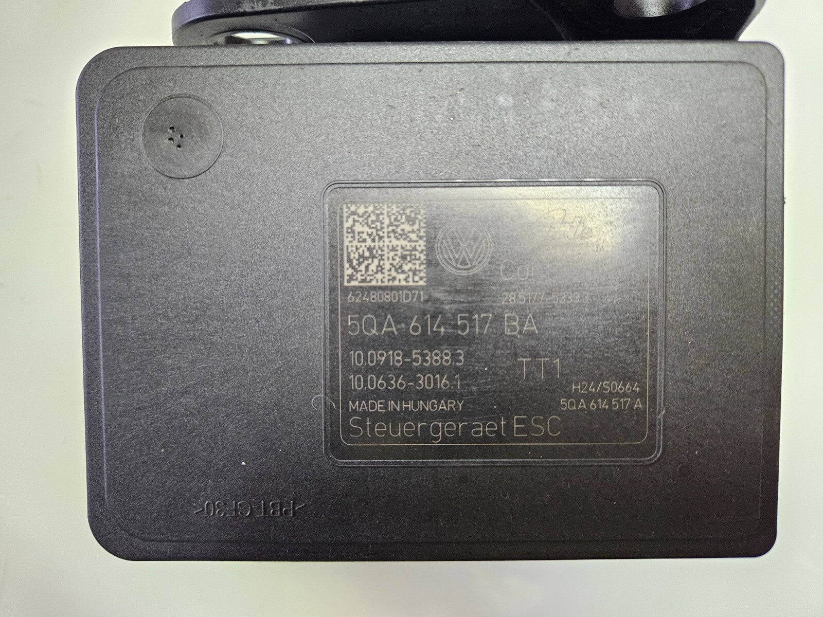 VW Audi ABS Hydraulikblock Pumpe Steuergerät 5QA614517BA 10.0918-5388.3 ♻️