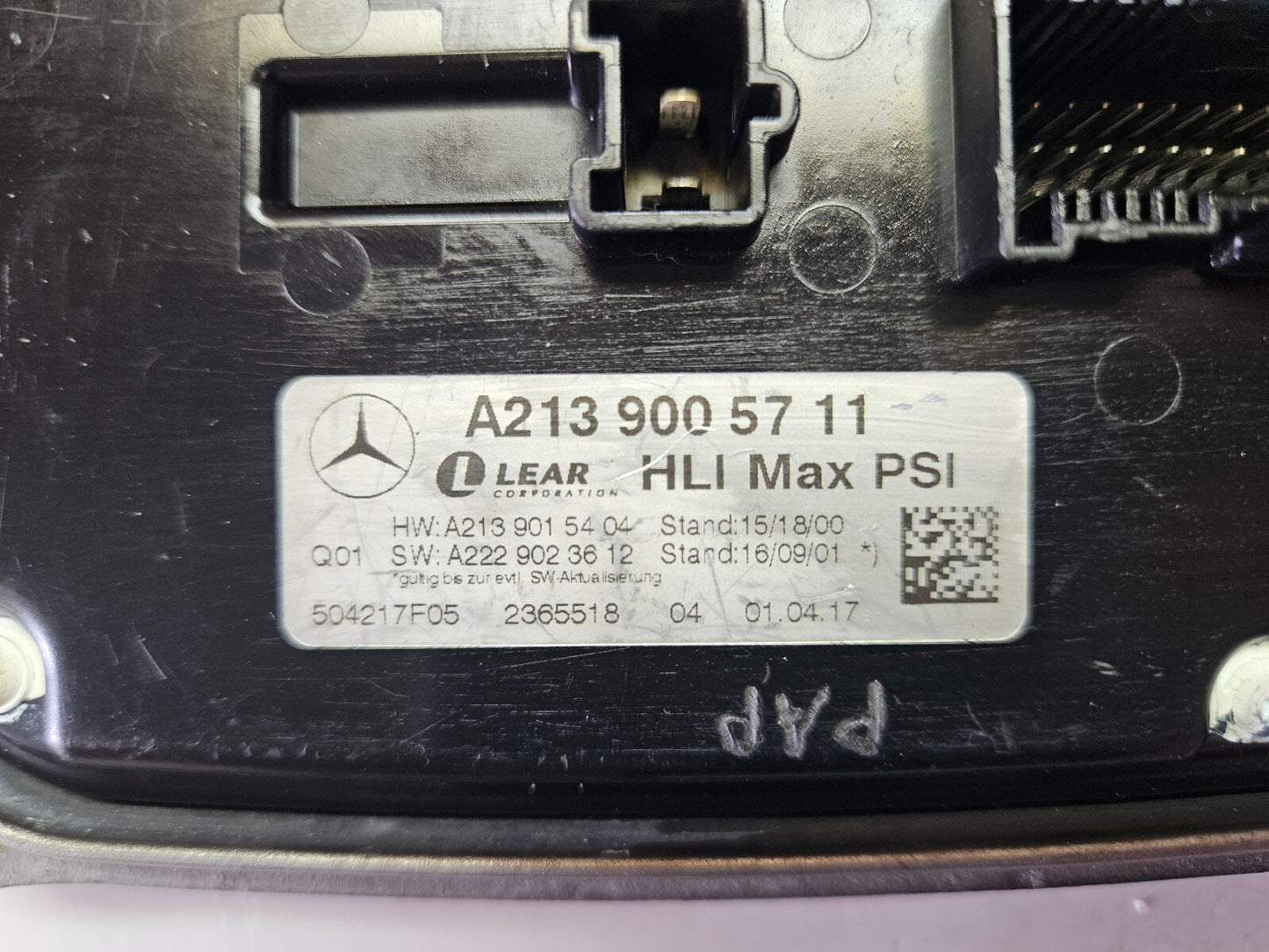 Mercedes LED Scheinwerfer Steuergerät A 2139005711 A 2139015404 HLI Max PSI ♻️