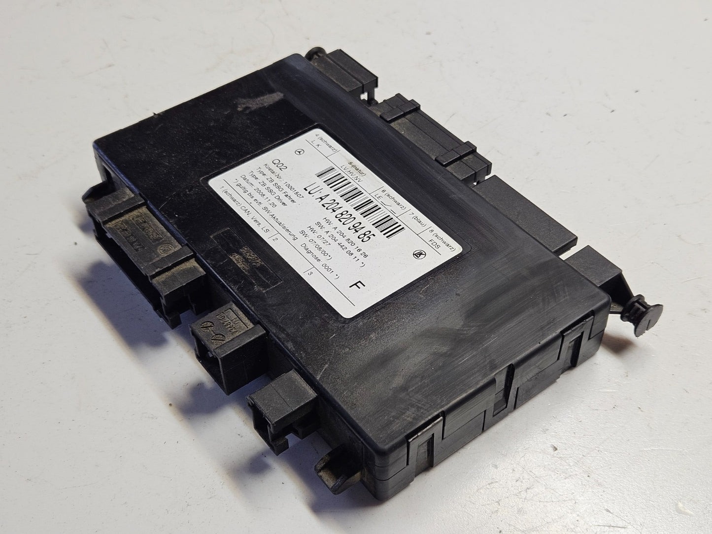 Mercedes C E GLK Sitzsteuergerät Steuergerät A 2048209485 A 2048201626 ♻️