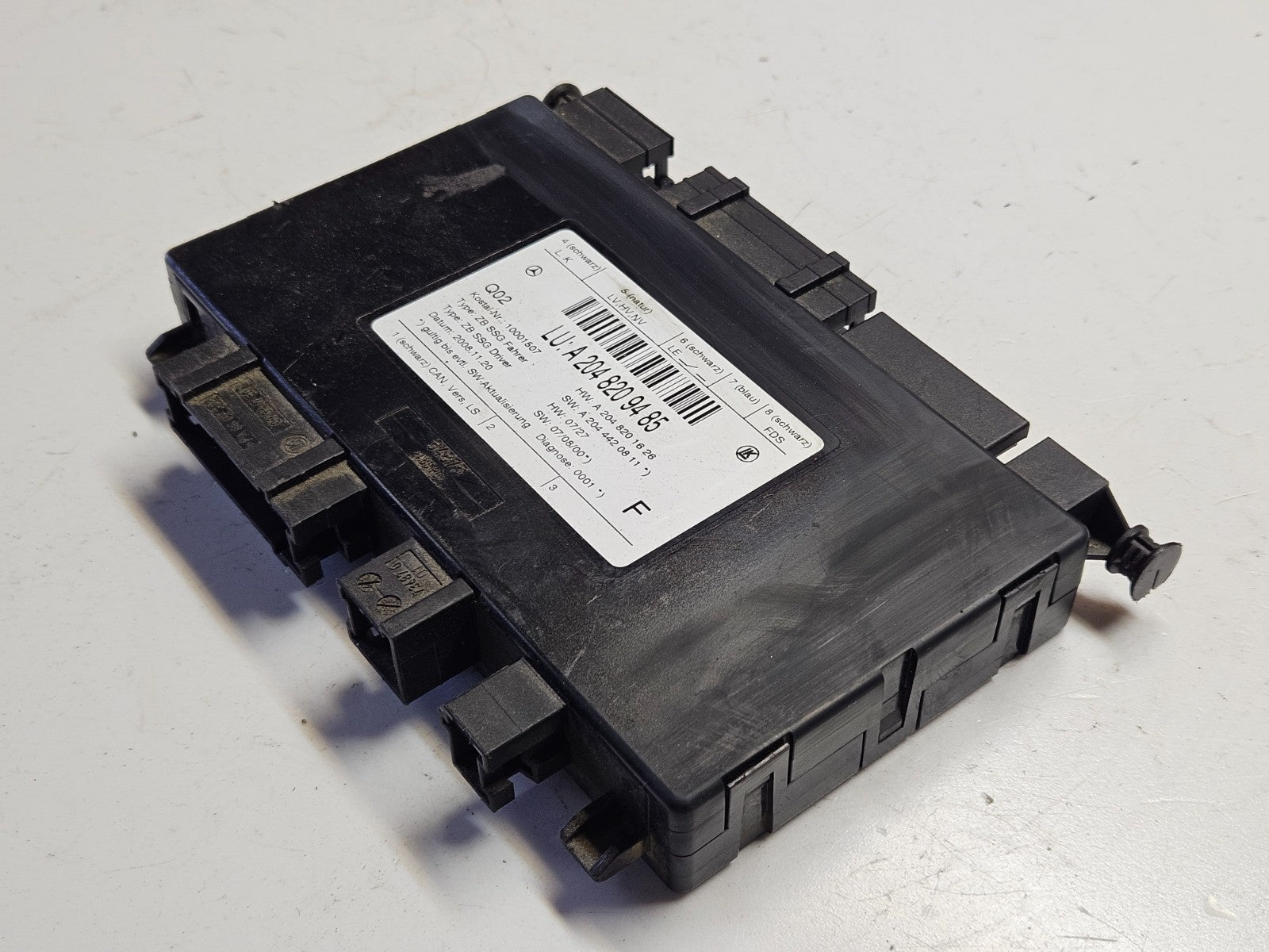 Mercedes C E GLK Sitzsteuergerät Steuergerät A 2048209485 A 2048201626 ♻️