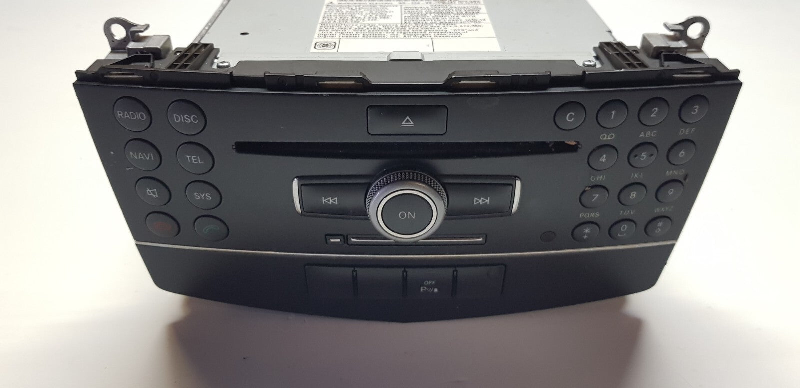 Mercedes W204 Headunit Comand Navigation A 2048704994 A 2048707590 mit PIN Code