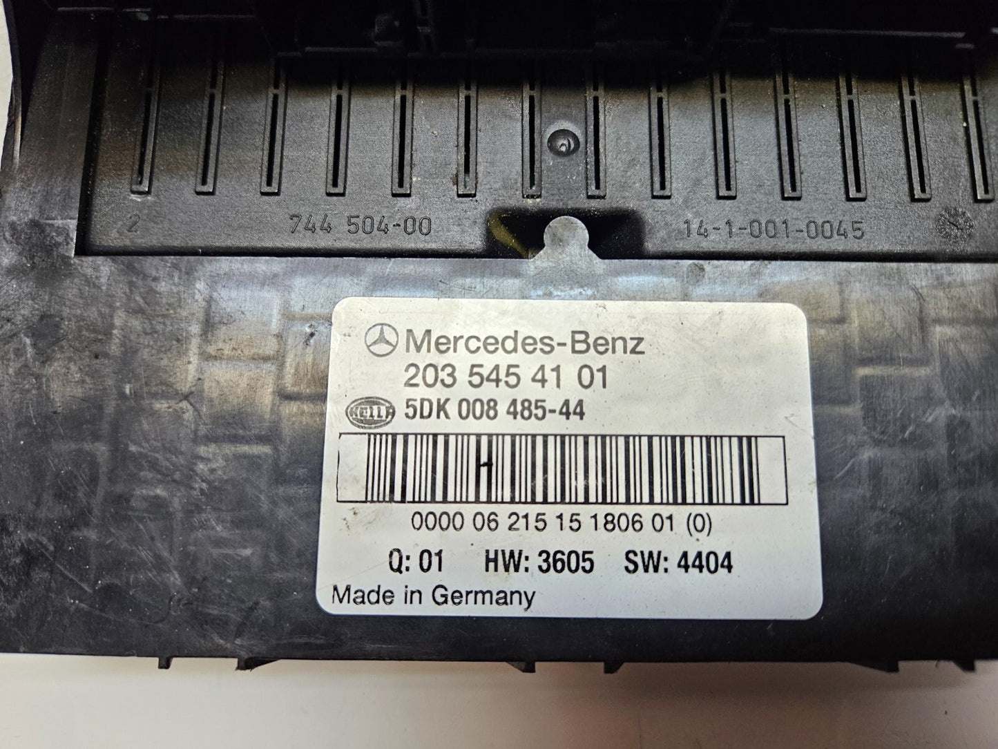 Mercedes C W203 SAM Steuergerät Sicherungskasten 2035454101 5DK008485-44 #2 ♻️