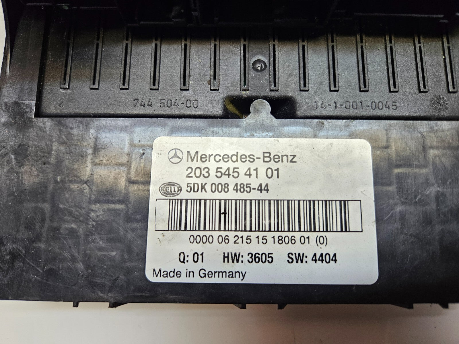 Mercedes C W203 SAM Steuergerät Sicherungskasten 2035454101 5DK008485-44 #2 ♻️