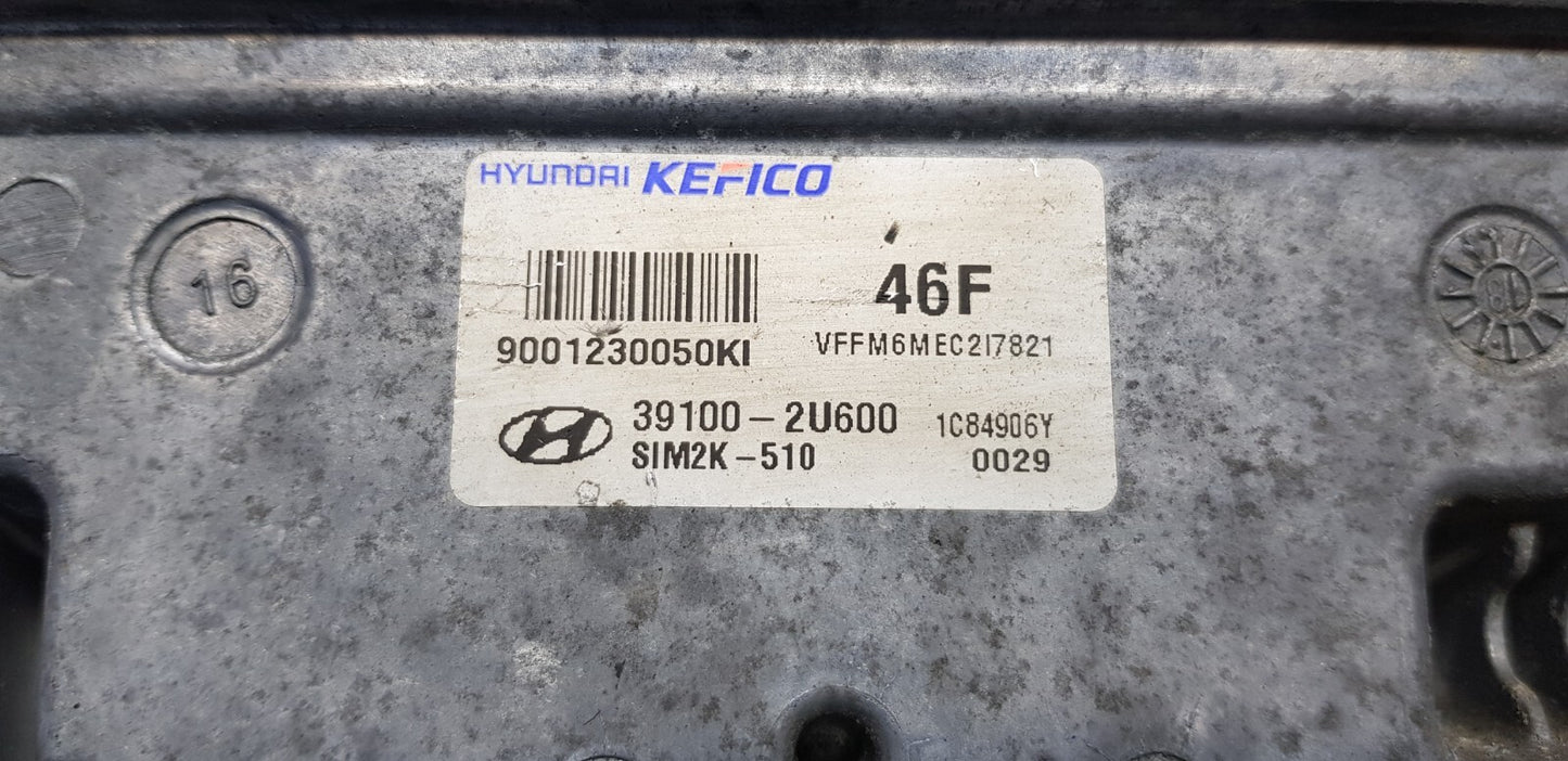 Hyundai Motorsteuergerät Steuergerät 39100-2U600 ♻️