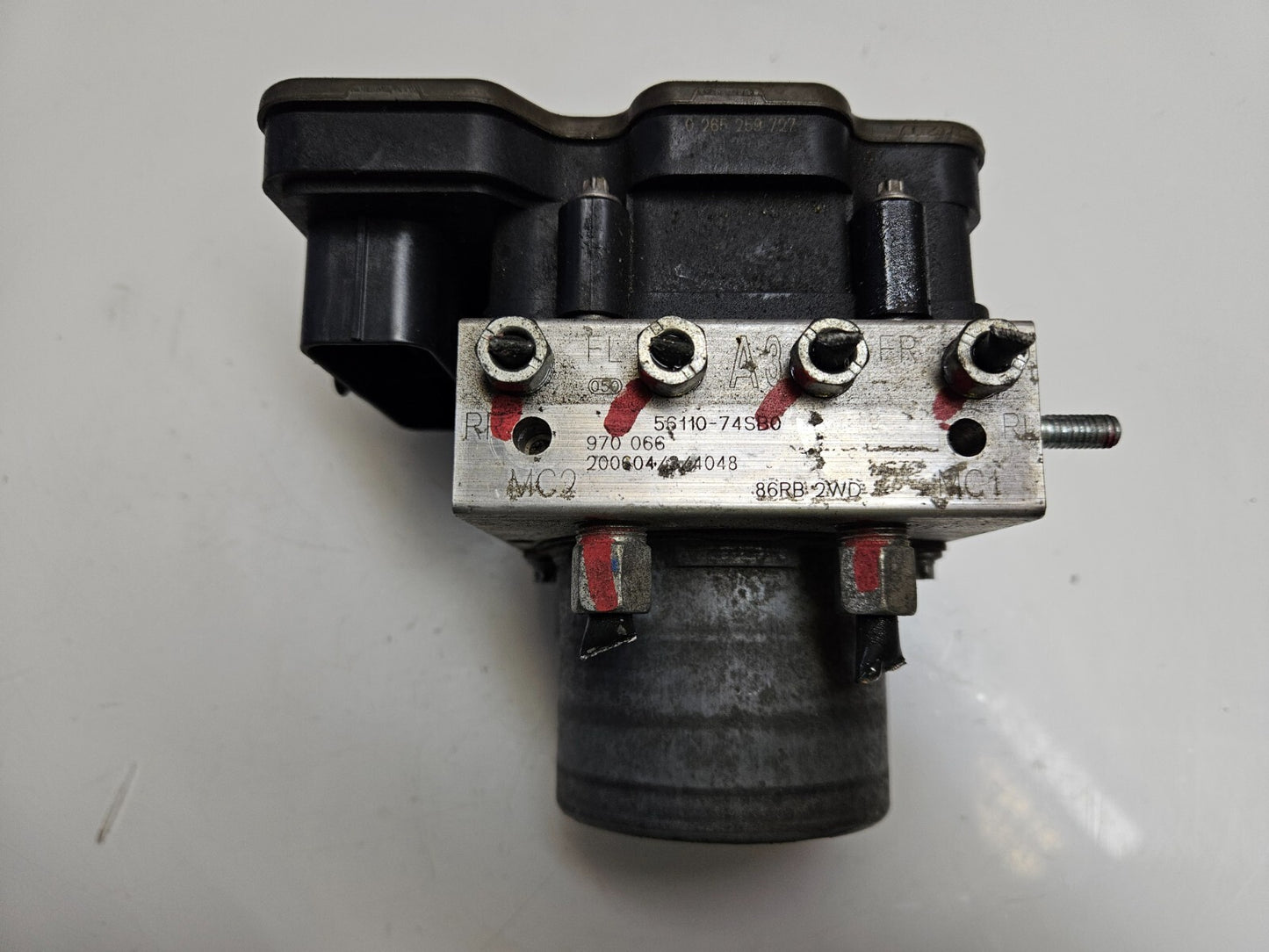 Suzuki ABS Block Pumpe Steuergerät 56110-74SB0 0265956509 86RB 2WD ♻️