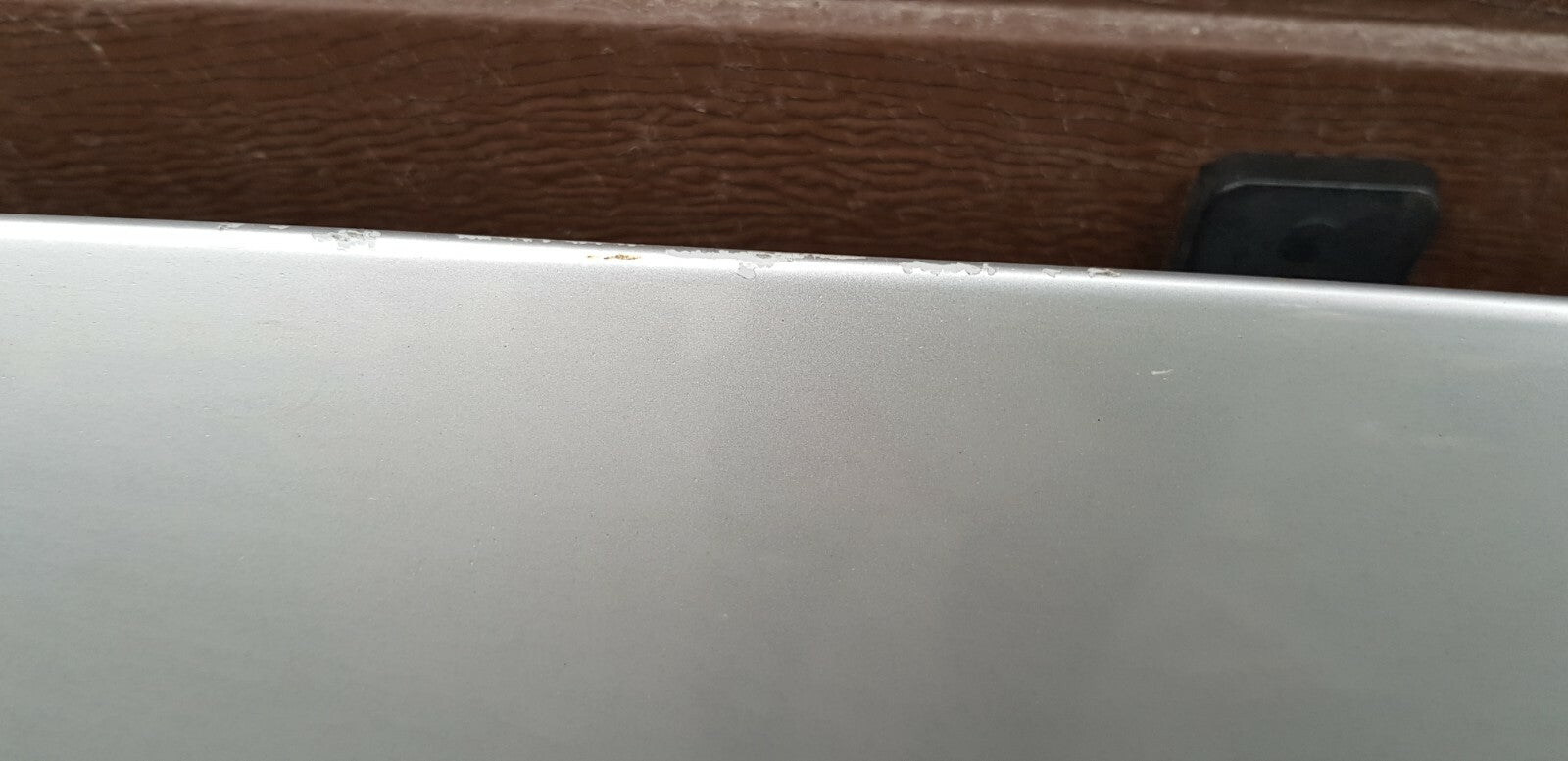 Honda NSX silbern Aluminium Heckklappe