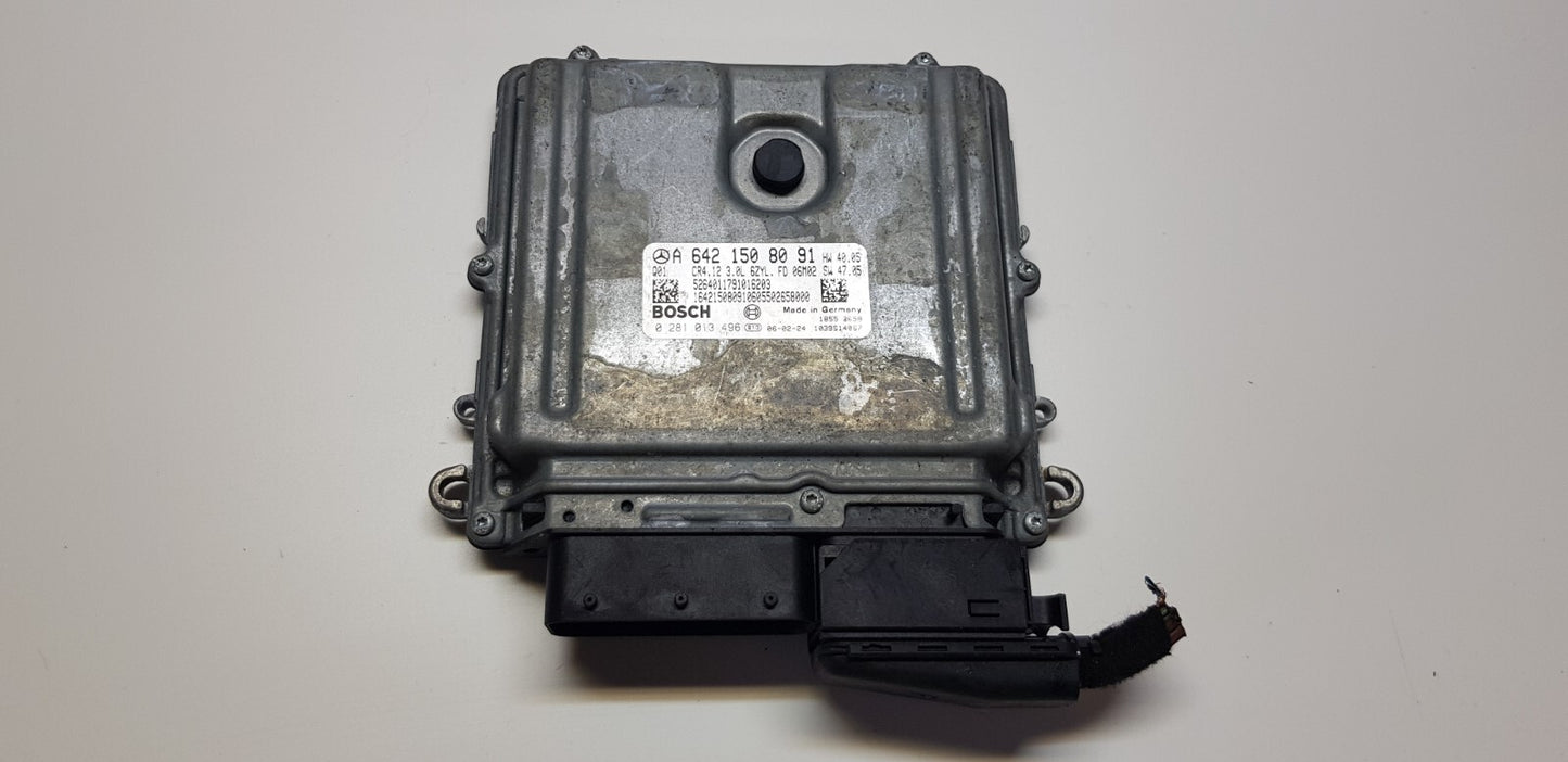 Mercedes Motorsteuergerät Steuergerät A 6421508091 0281013496 PLUG&PLAY