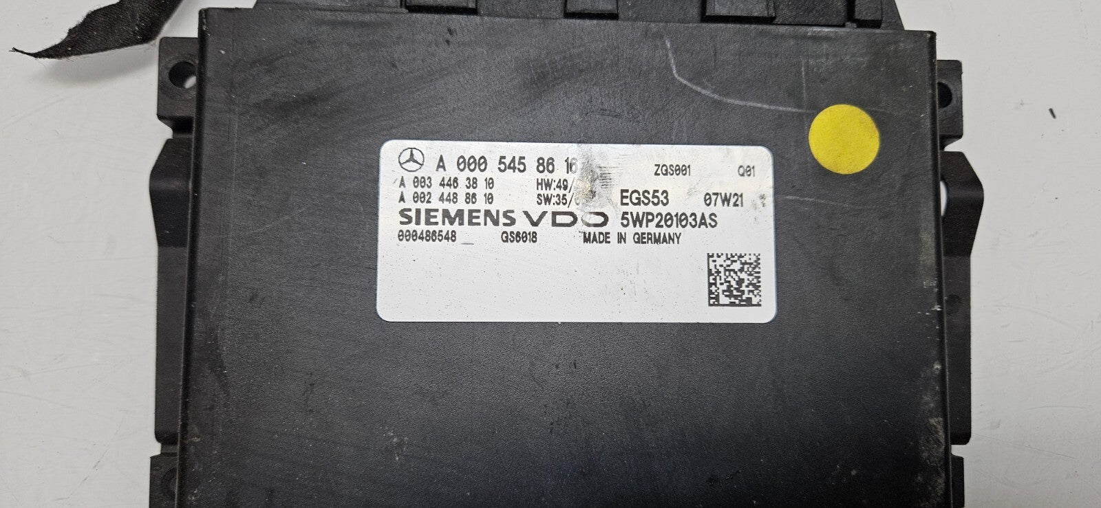 Mercedes Sprinter Getriebesteuergerät Steuergerät A 0005458616 5WP20103AS