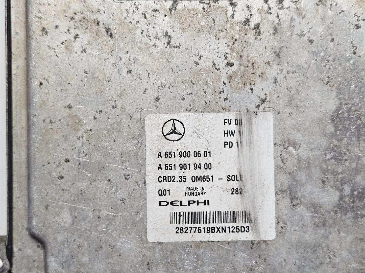 Mercedes Sprinter Motorsteuergerät Steuergerät A 6519000601 A 6519019400 ♻️