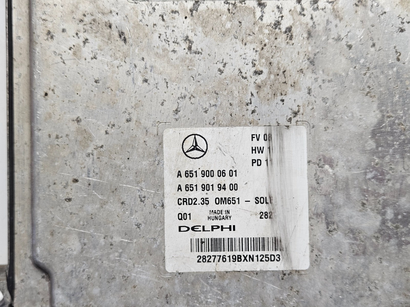 Mercedes Sprinter Motorsteuergerät Steuergerät A 6519000601 A 6519019400 ♻️