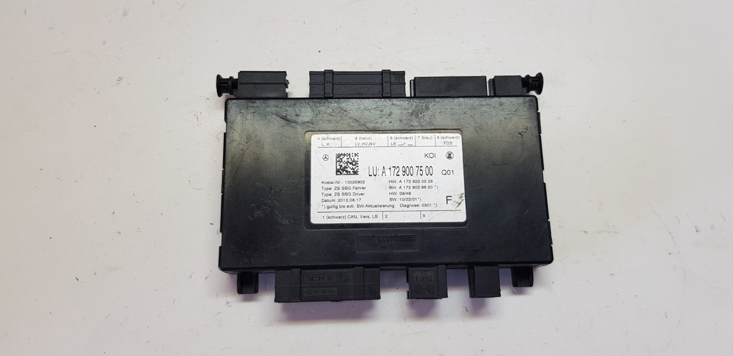 Mercedes Sitzsteuergerät Steuergerät A 1729007500 A 1728200326