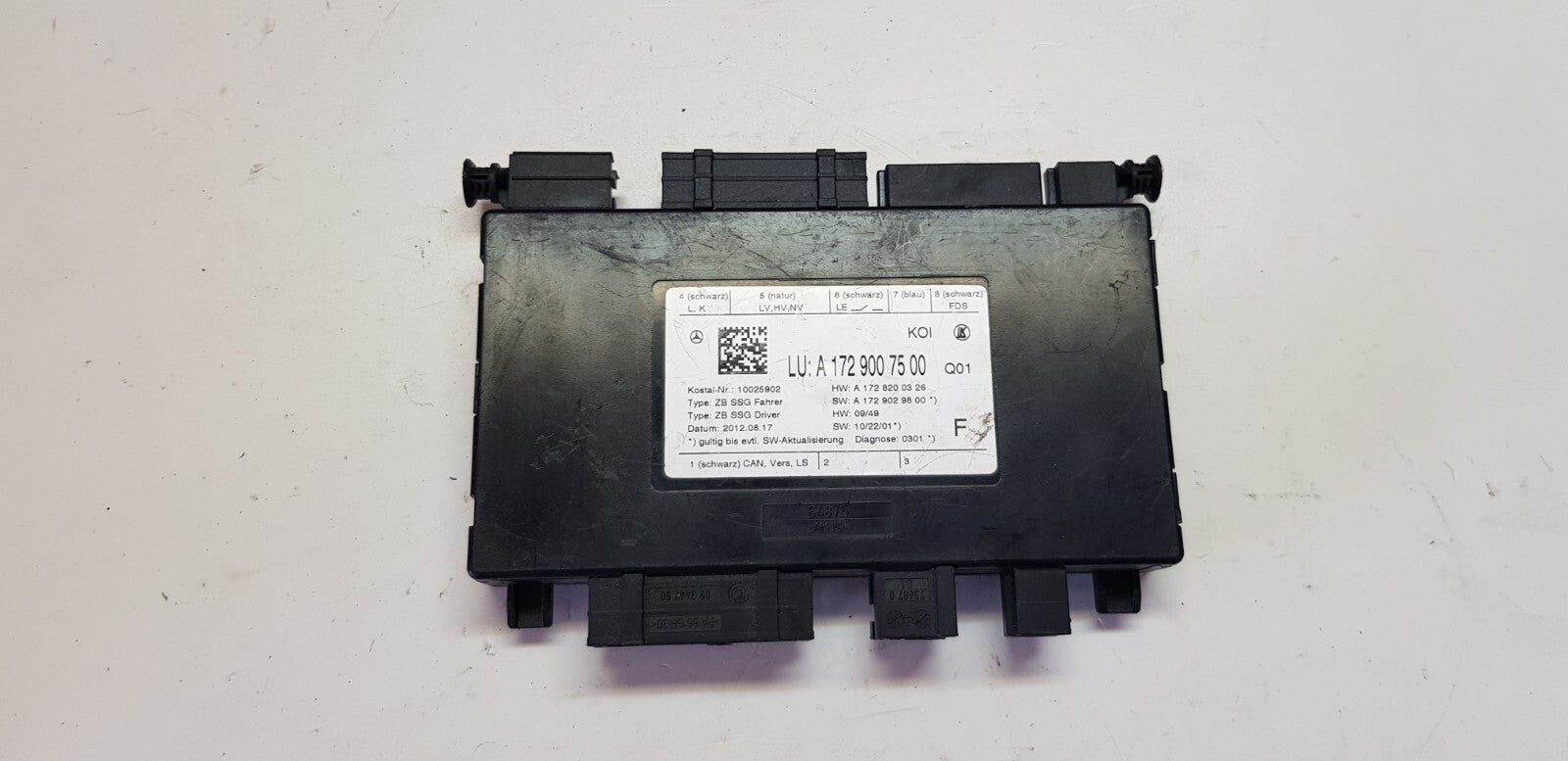Mercedes Sitzsteuergerät Steuergerät A 1729007500 A 1728200326