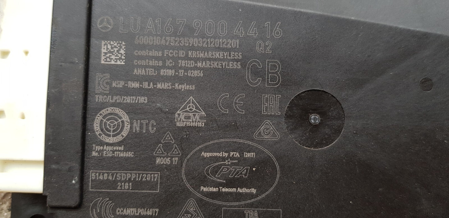 Mercedes W167 W177 Steuergerät Zündsteuergerät A 1679004416