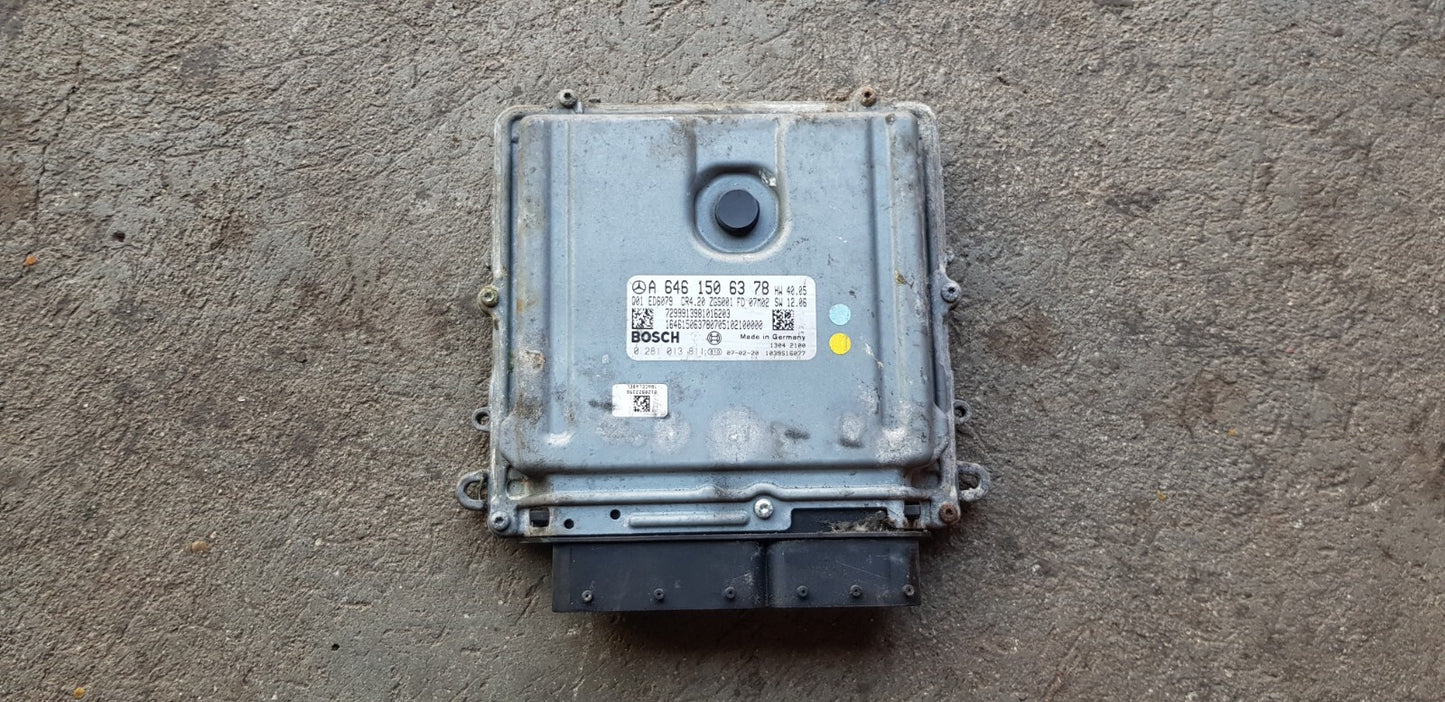 Mercedes Sprinter Motorsteuergerät Steuergerät A 6461506378 0281013811 PLUG&PLAY