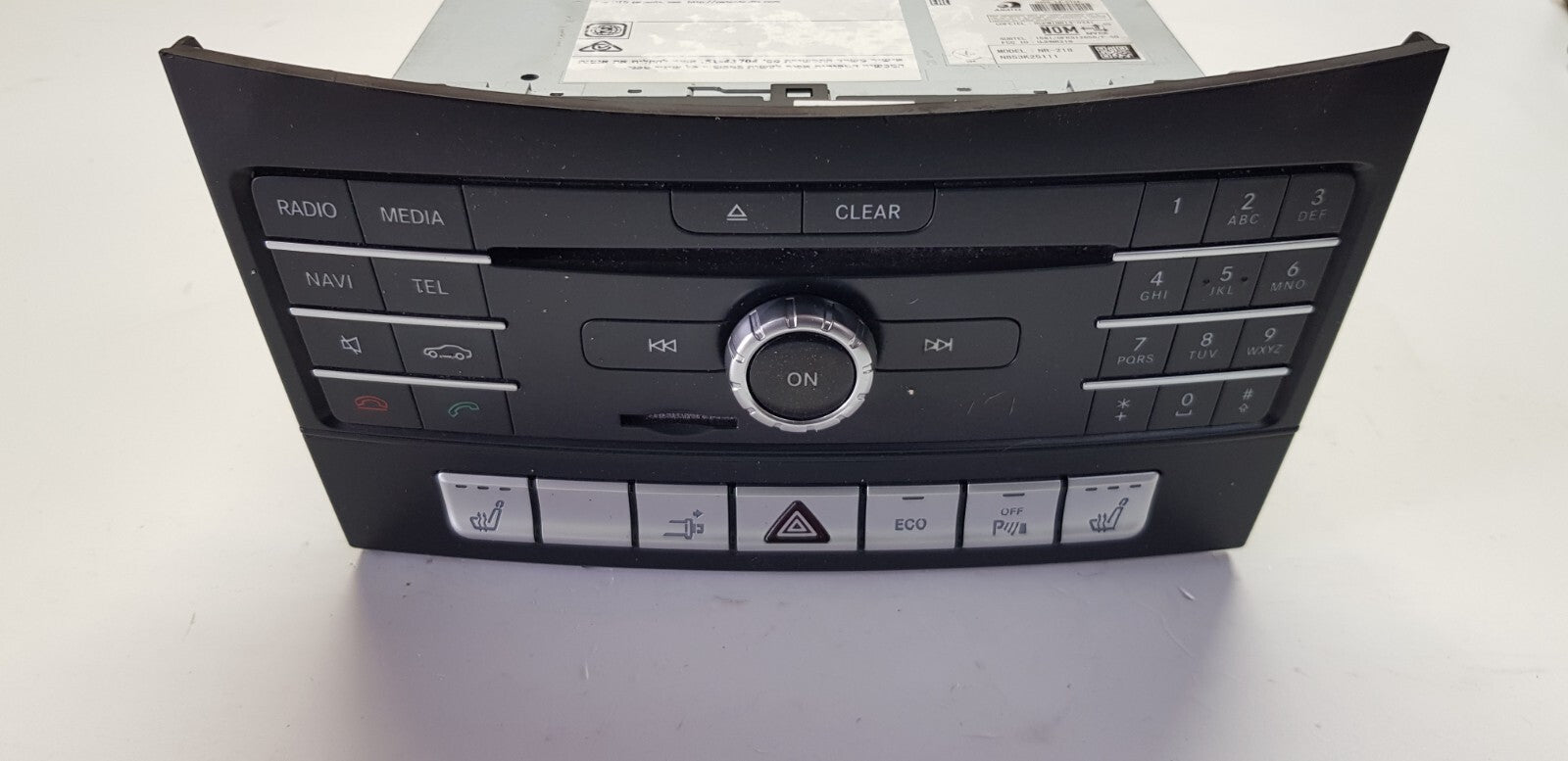 Mercedes Headunit Navigation Radio Comand A 2189003607 A 2189012901 mit PIN Code