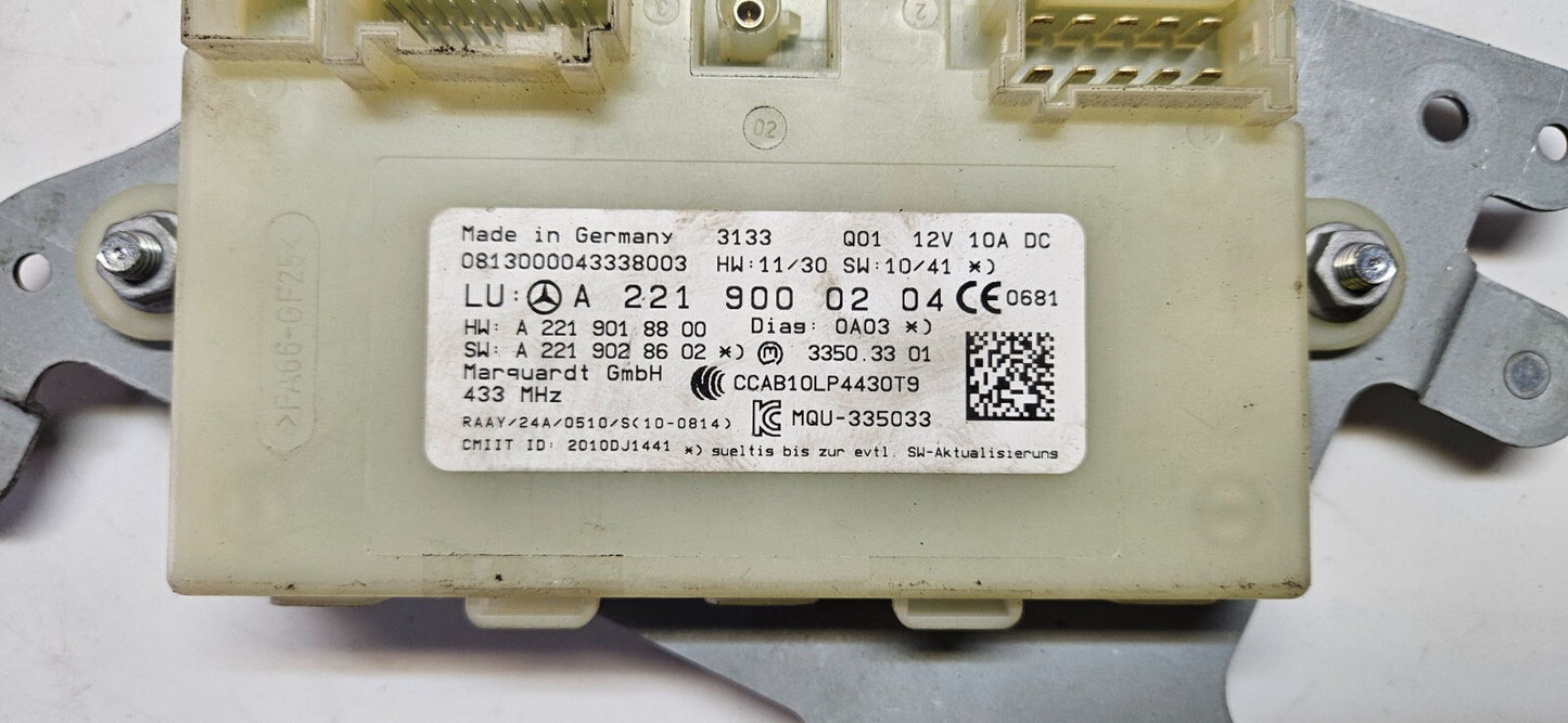 Mercedes W216 W221 Steuergerät A 2219000204 A 2219018800 ♻️