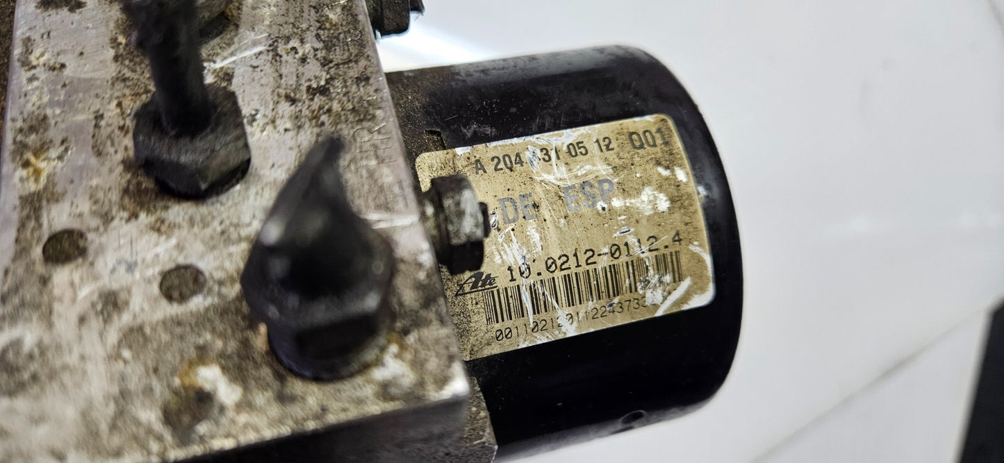 Mercedes C-Klasse ABS Hydraulikblock Pumpe Steuergerät A 2045455232 A 2044310512