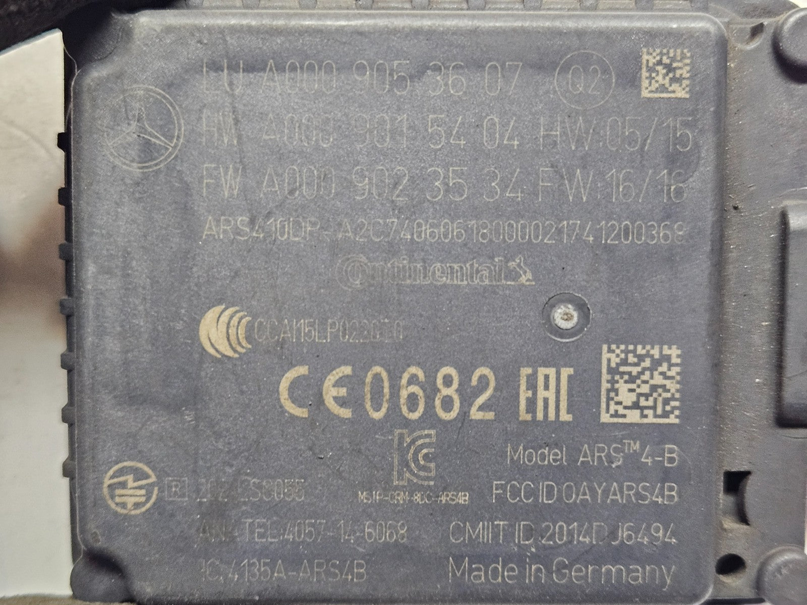 Mercedes Radarsensor A 0009053607 A 0009015404 ♻️