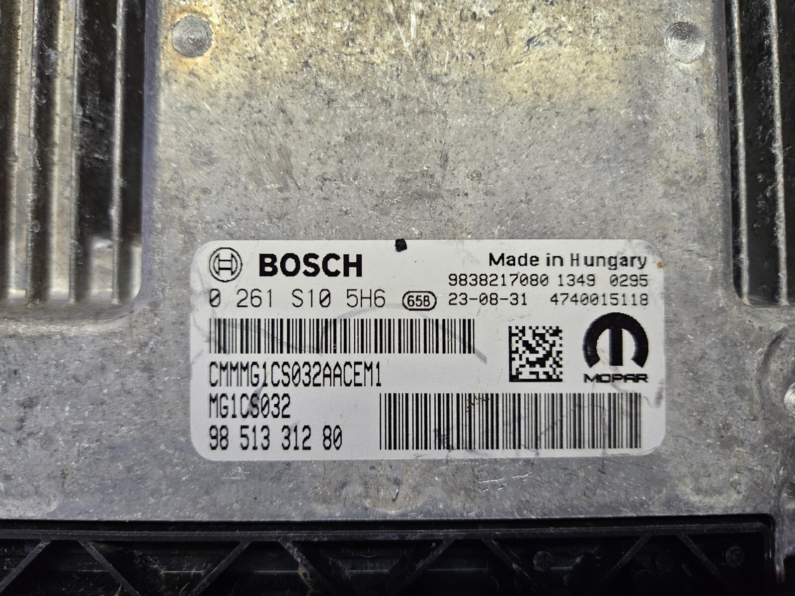 Citroen C4 Schaltg. Motorsteuergerät Steuergerät 0261S105H6 9851331280 ♻️