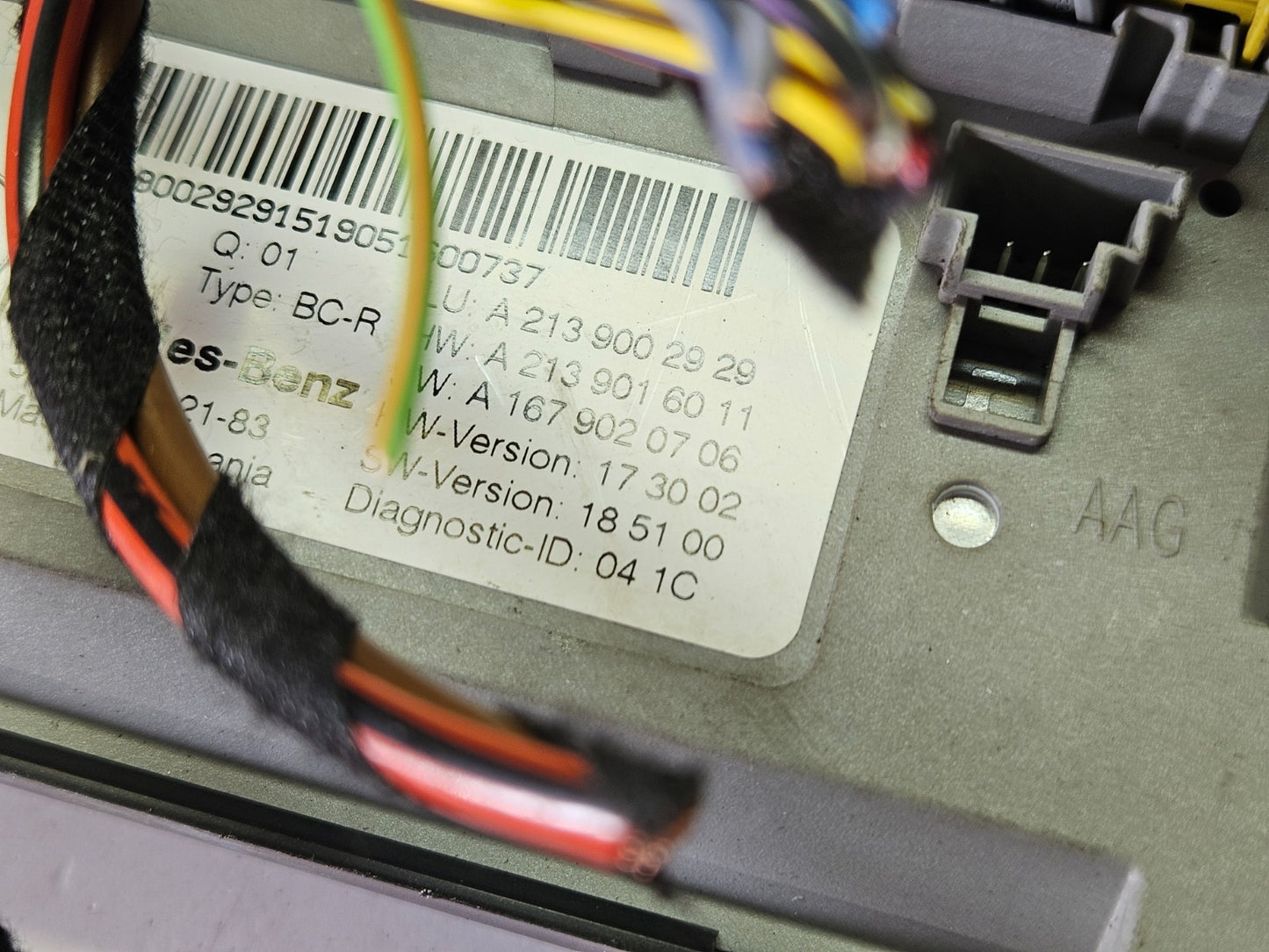 Mercedes Bordnetzsteuergerät Komfortsteuergerät A 2139002929 A 2139016011 ♻️