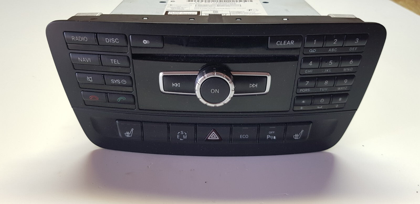 Mercedes Headunit Comand Navigation A 2469006910 A 2469010002 mit PIN Code