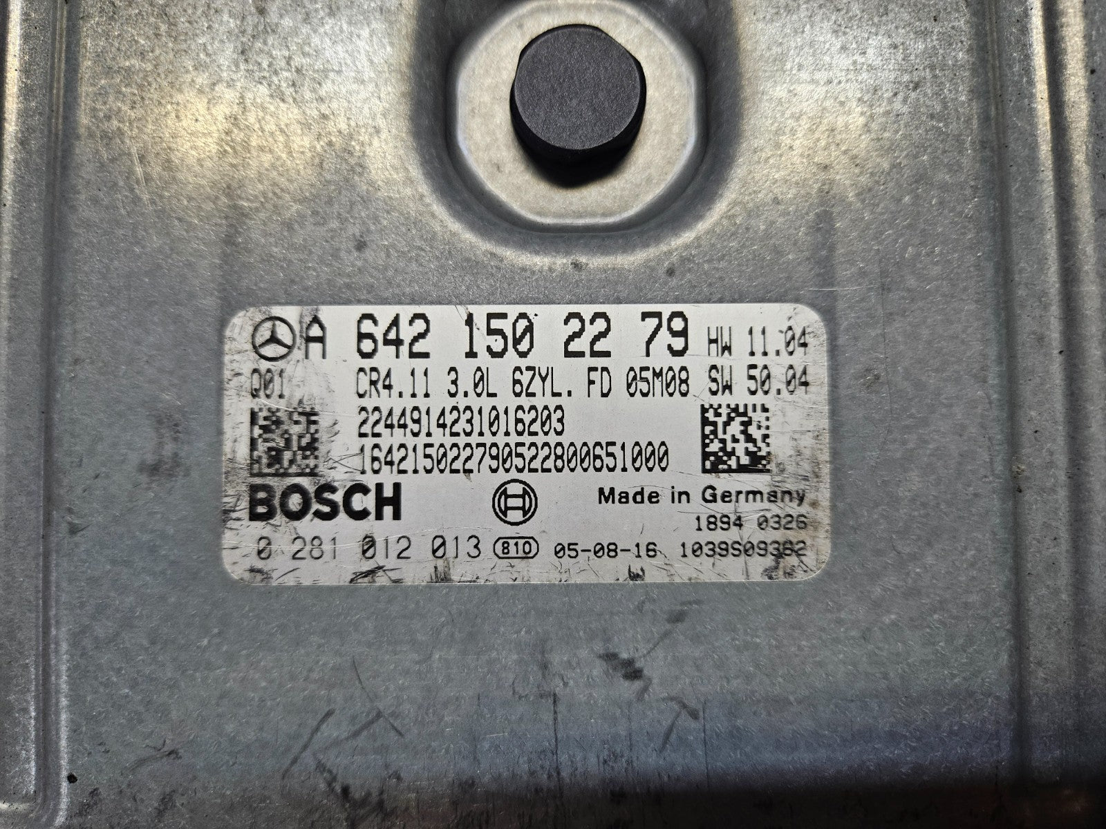 Mercedes Motorsteuergerät Steuergerät A 6421502279 0281012013 ♻️