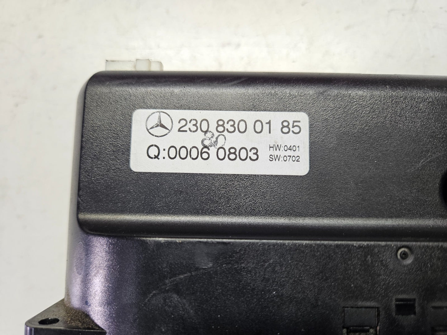 Mercedes SL R230 Klima Klimabedienteil Heizung 2308300185 Q:0006 0803 ♻️