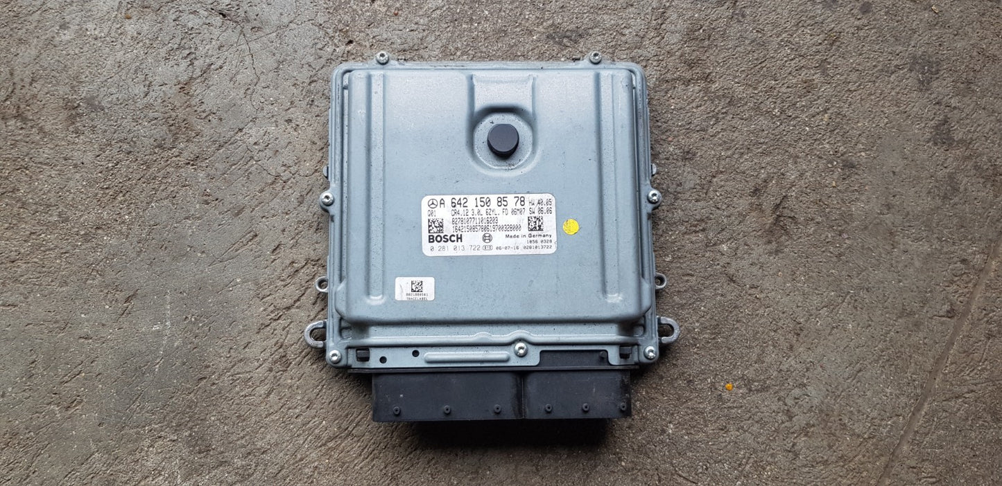 Mercedes Motorsteuergerät Steuergerät A 6421508578 0281013722 PLUG&PLAY