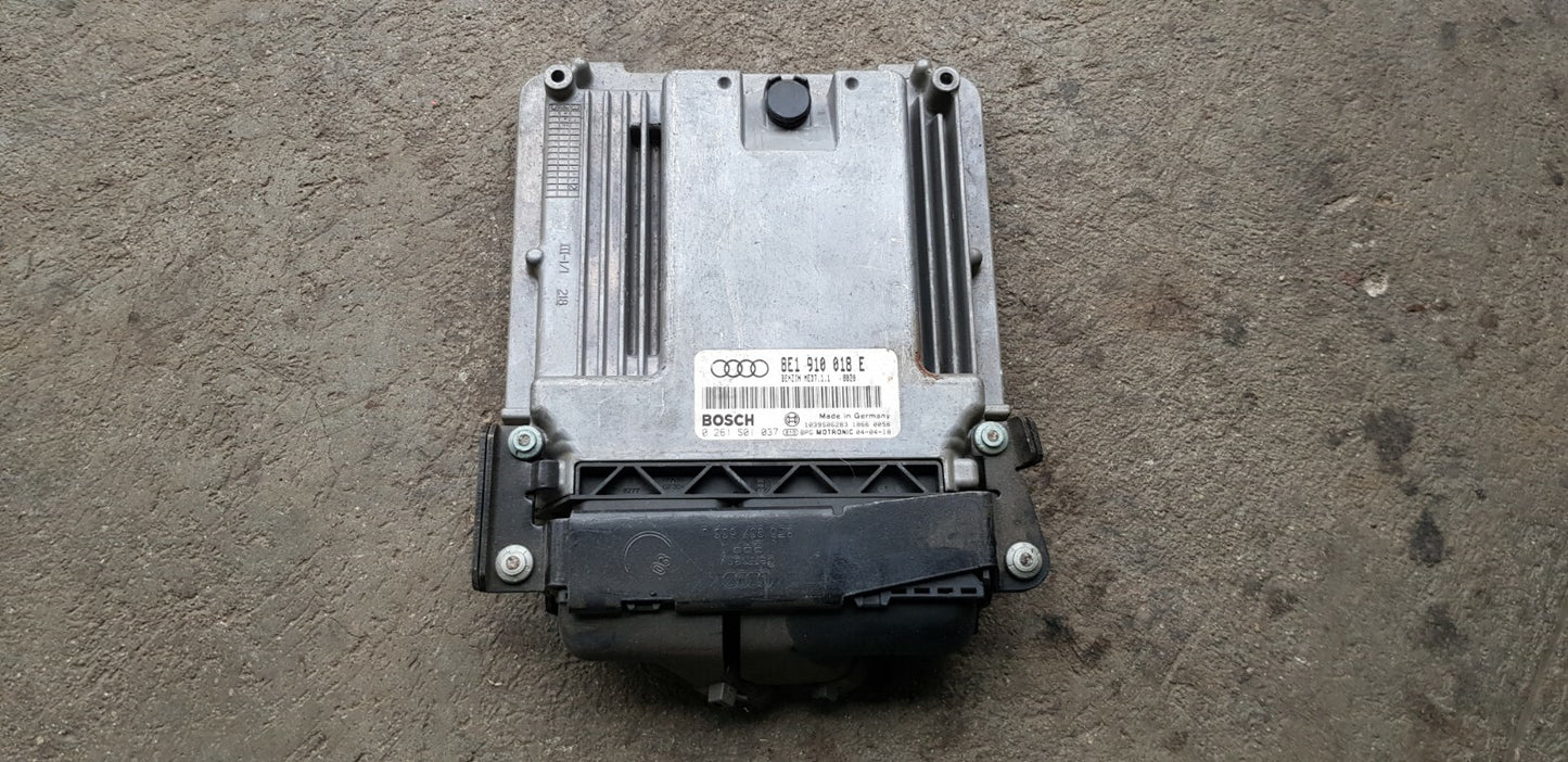 Audi A4 Motorsteuergerät Steuergerät 8E1910018E 0261S01037 PLUG&PLAY